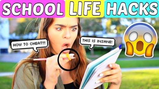 16 SCHOOL LIFE HACKS!