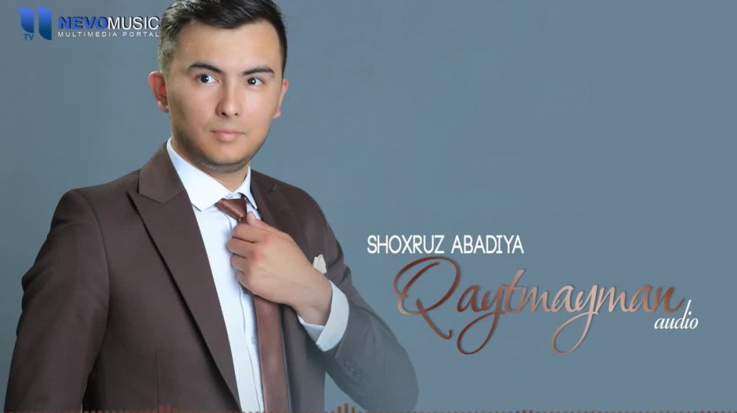 Shoxruz (Abadiya) - Qaytmayman (audio Music Video 2018)