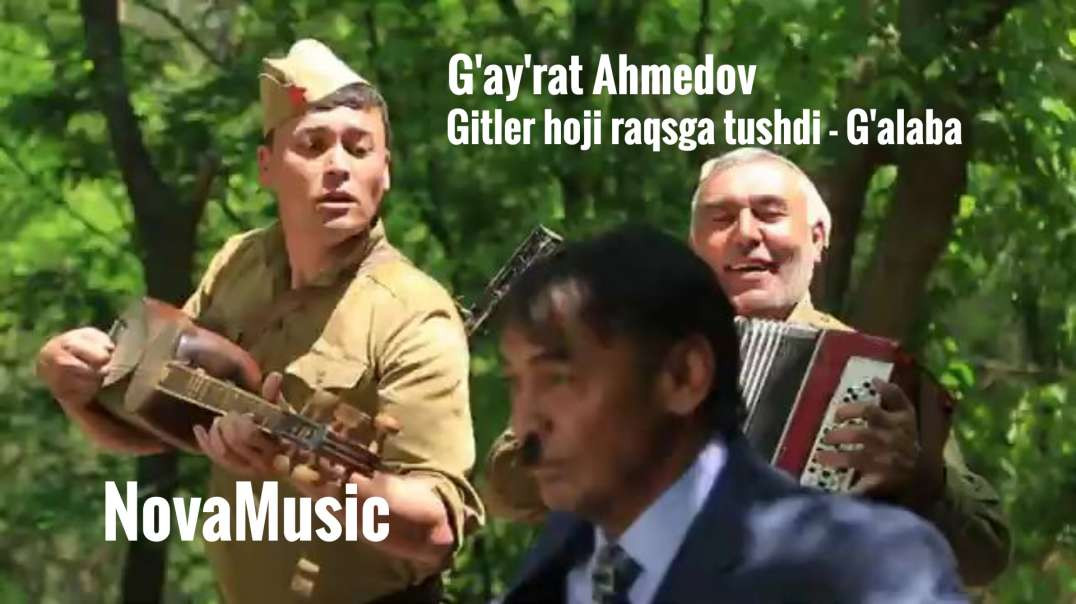 Gitler hoji raqsga tushdi - Gay'rat Ahmedov - G'alaba kuni bilan!!