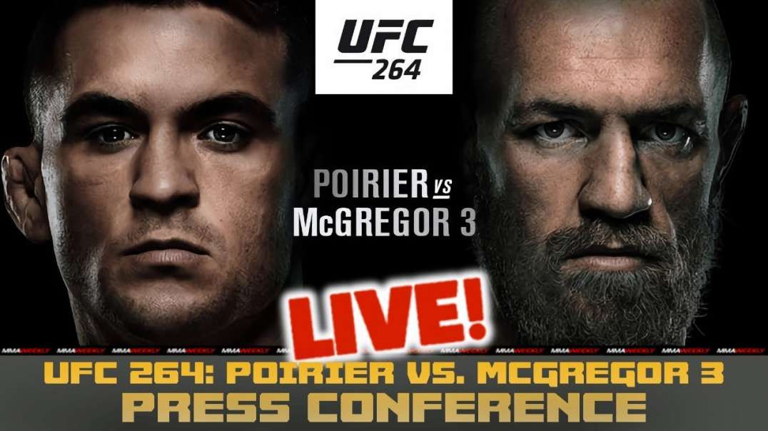 UFC 264 ⁣Прямой эфир MCGREGOR VS POIRIER LIVE | ОНЛАЙН ТРАНСЛЯЦИЯ