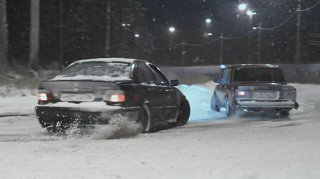 Приехал боком в Жигу! Первый зимний выезд на BMW M3 E36!