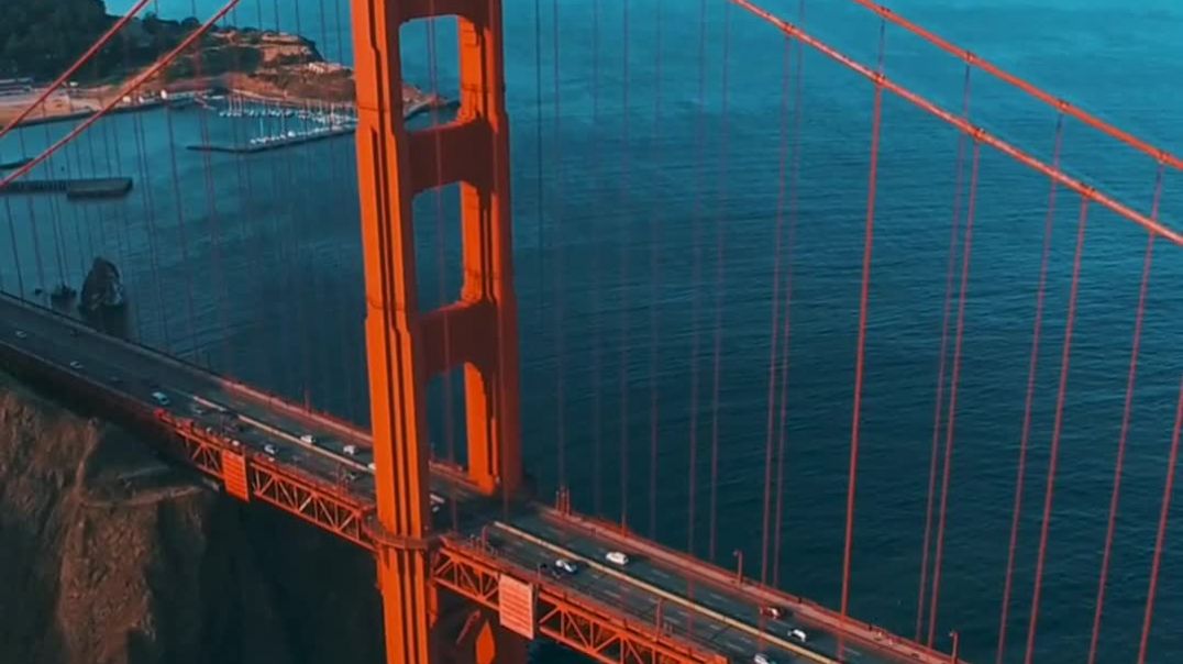 мост золотые ворота Сан Франциско